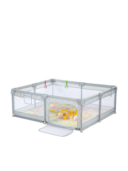 Parc cu Saltea Gri 180x150cm