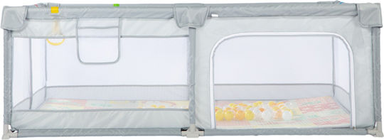 Babypark Mit Matratze Grau 180x150cm BJY02-1_150x180_Grau