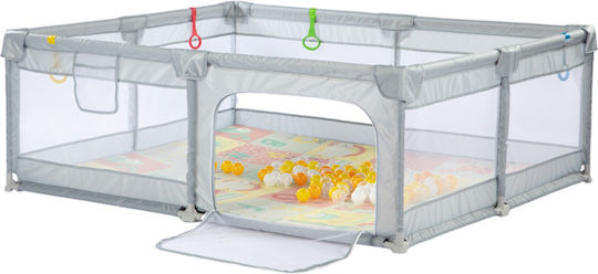 Babypark Mit Matratze Grau 180x150cm BJY02-1_150x180_Grau