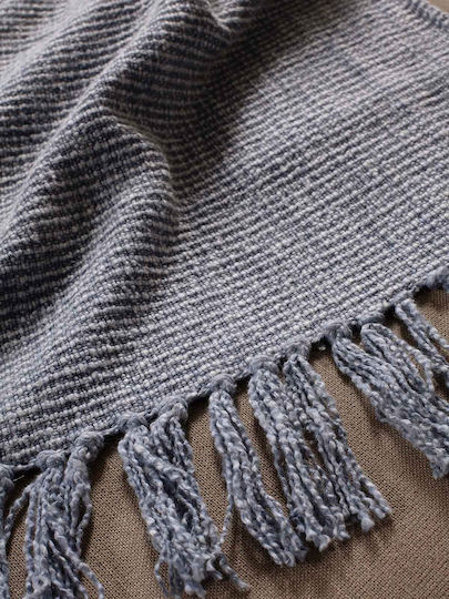 Hauz Cuvertură Pentru Canapea 2 Locuri Jacquard 180x230 cm Albă