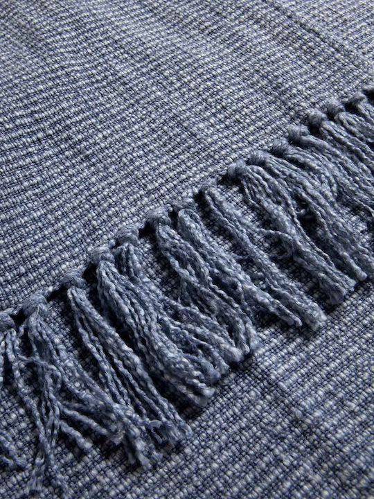 Hauz Hauz Zweisitzer-Sofa Überwurf Jacquard 180x230cm Weiß