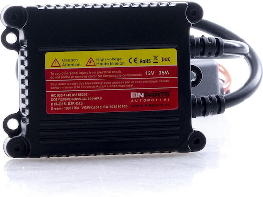 Einparts Canbus Xenon Kit Hb3m 6000k Slim Hid Kits Without Errors W