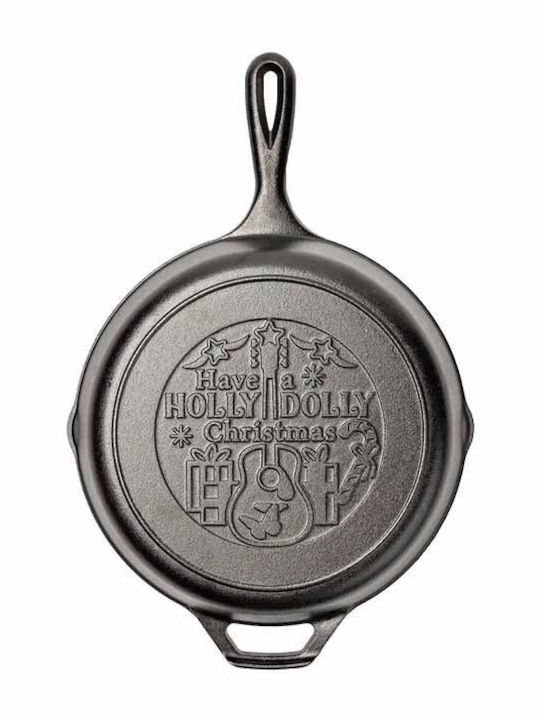 Lodge Chef Collection Τηγάνι από Μαντέμι με Καπάκι με Αντικολλητική Επίστρωση 25.4cm