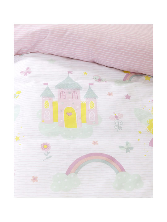Nima Single Set Fairy Pink 170x255cm