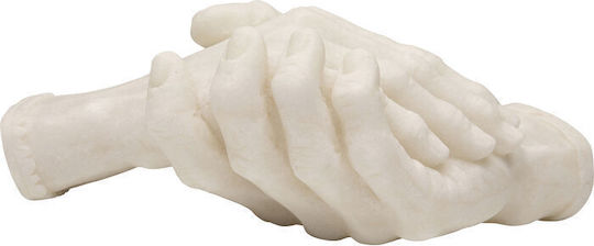 Decor Pentru Masă Shake Hands Marmură Albă 25*13*9cm