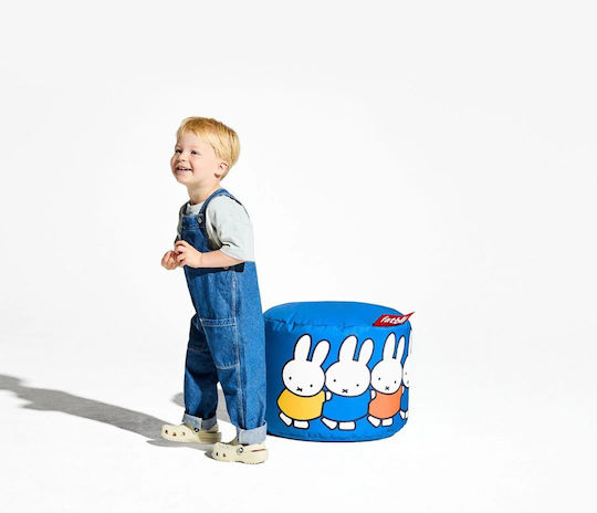 Παιδικό Πουφ Point X Miffy 50x35εκ. Μπλε
