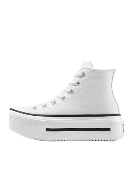 Chuck Taylor All Star Adidași Copii Inalți Albi