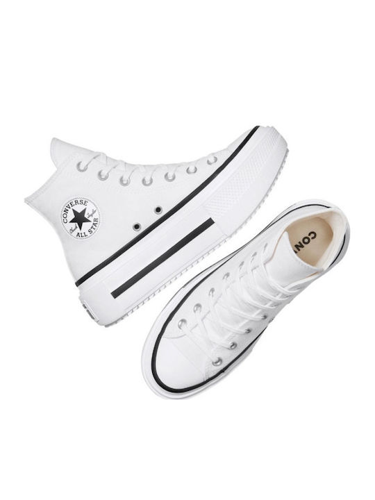 Chuck Taylor All Star Adidași Copii Inalți Albi
