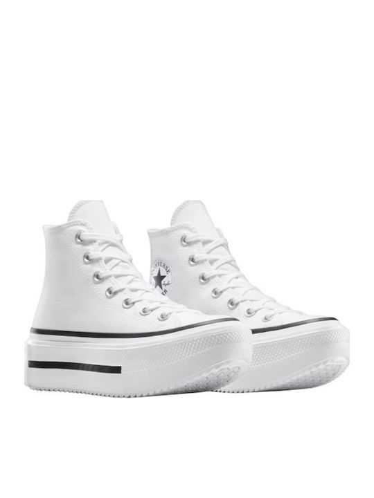Chuck Taylor All Star Adidași Copii Inalți Albi