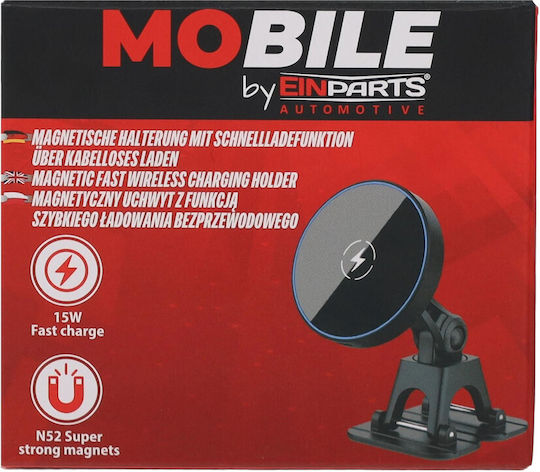 Einparts Car Mobile Mount with Magnet Black