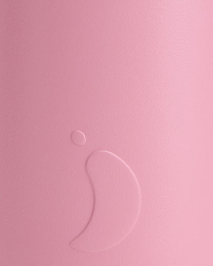 Chilly's Series 3 Thermosflasche Rostfreier Stahl BPA-frei 500ml Lotus Rosa