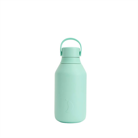 Chilly's Series 3 Μπουκάλι Θερμός Ανοξείδωτο BPA Free 350ml Opal Green