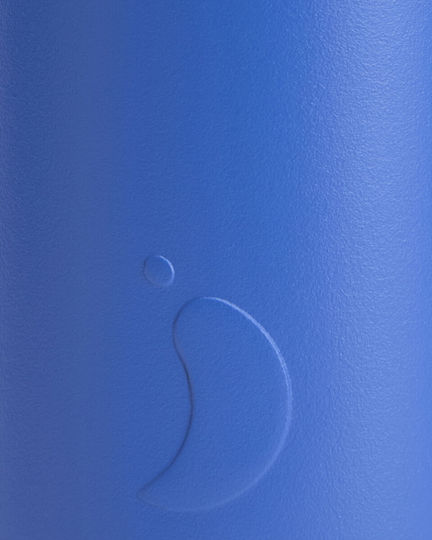 Chilly's Series 3 Μπουκάλι Θερμός Ανοξείδωτο BPA Free 500ml Pacific Blue