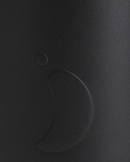 Chilly's Series 3 Bottle Thermos Stainless Steel BPA Free 1lt ONYX BLACK