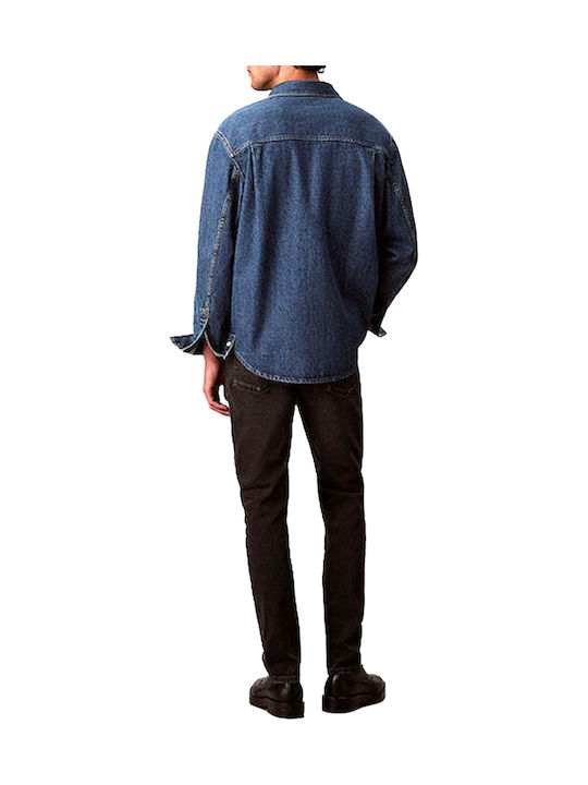 Calvin Klein Men's Jeans Pants Elastic Slim Fit Tapered Black