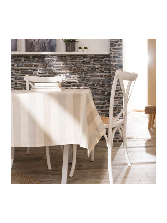 Teoran Τραπεζομάντηλο Βαμβακερό Vera 135x135εκ.