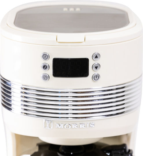 Morris Филтър кафе машина 1100W Бежов