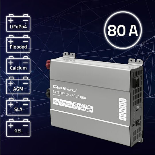 Qoltec Monolith Car Battery Charger 12V