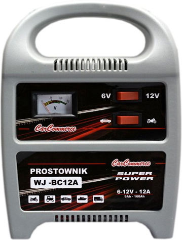 Φορτιστής Μπαταρίας Αυτοκινήτου 6/12V WJ-BC12A 6V & 12V 12AH