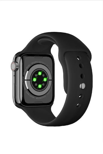 Moxom MX-WH01 Smartwatch με Παλμογράφο (Μαύρο)