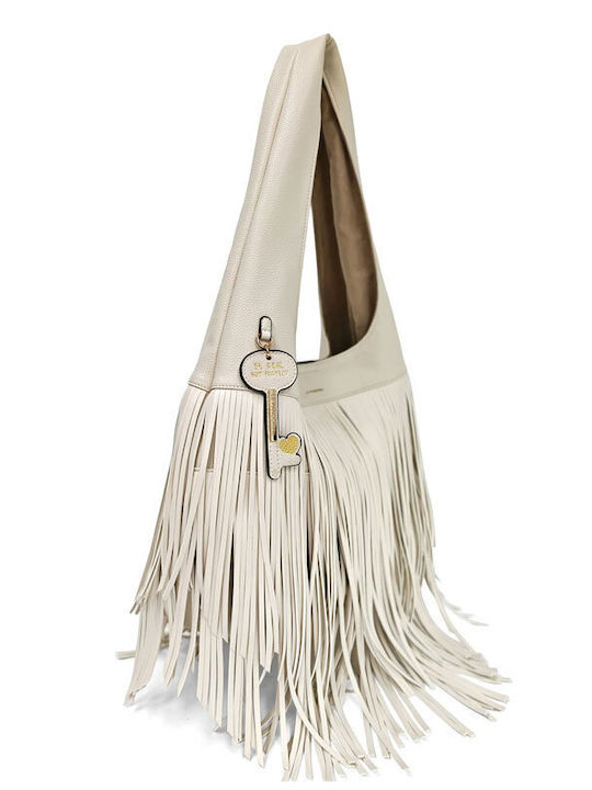 Women's Shoulder Bag Beige