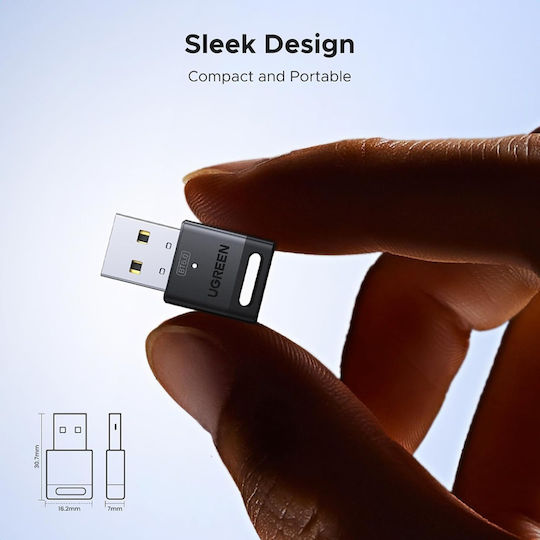 Ugreen Bluetooth Receiver Black Cm748 75073