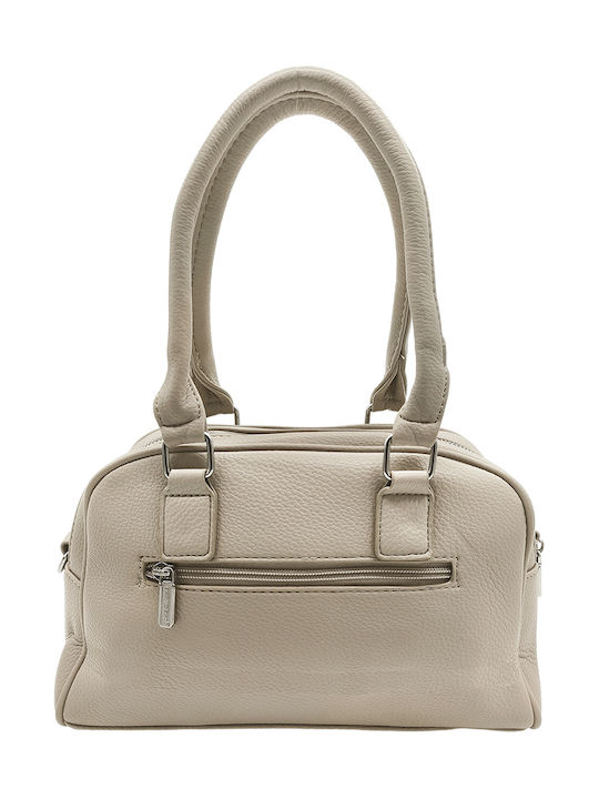 Fabric Women's Handbag Crossbody Shoulder Beige