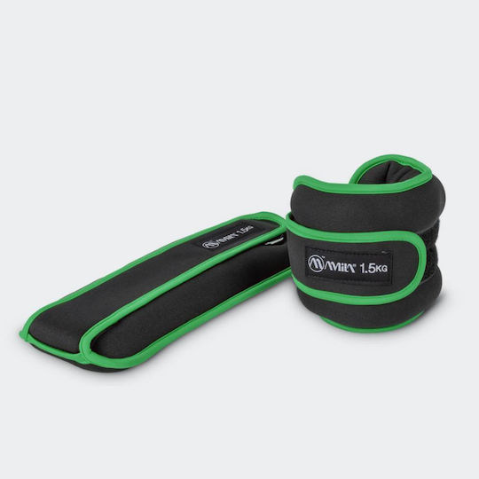 AMILA Ankle Weights 2 x 1.50kg
