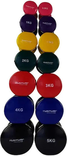 Tunturi Haltere Vinil Hexagon 1 x 1.5kg