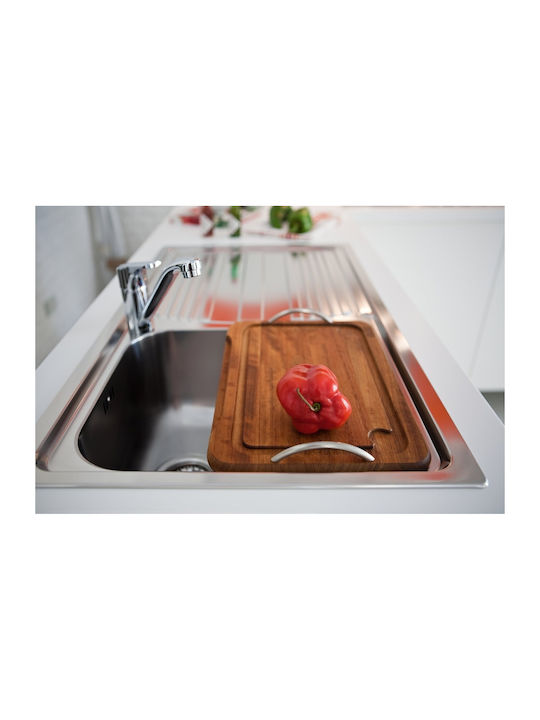 Franke Llx 611-79 Drop-In Kitchen Sink Inox L50xW79cm Gray