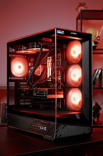 Actina Гейминг Настолен Компютър (Ryzen 7-7800X3D/32GB DDR5/1TB SSD/GeForce RTX 5070/Без Операционна Система)
