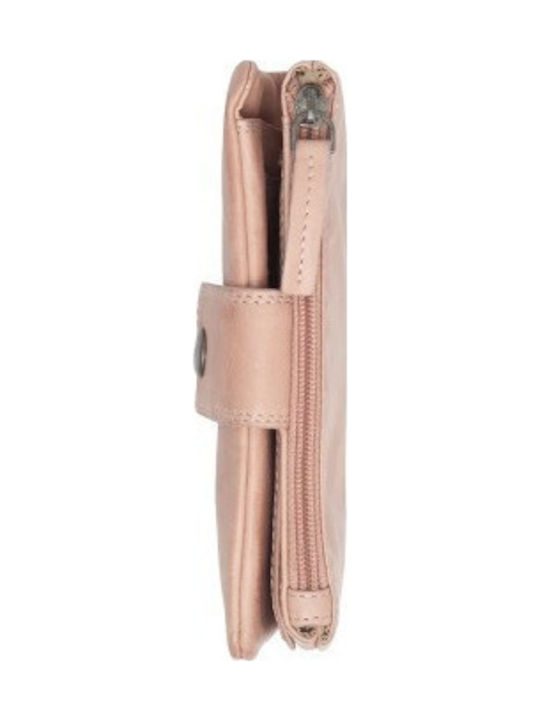 Small Leather Women's Wallet Pink