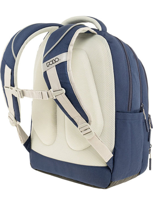 Polo Multi Pocket Ученическа Раница За Основно Синa С Джоб За Бутилка 26lt Polo Multi Pocket Ученическа Раница За Основно Синa С Джоб За Бутилка 26lt