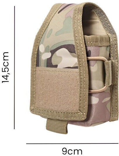 Θήκη Ζώνης Μεταφοράς Ηλεκτρονικό Τσιγάρο Army Brown