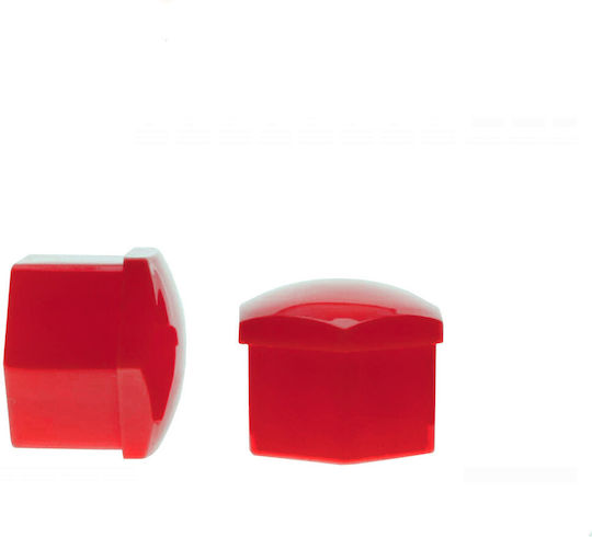 Extremo Tuning 19 Mm Red Bolt Caps 20 Pcs Installation Set