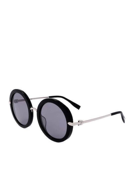 Trussardi Γυαλιά Ηλίου Μαύρα με Σκελετό Trussardi Γυαλιά Ηλίου Μαύρα με Σκελετό