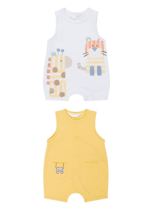 Mayoral Set Mustard Onesies 3 Pieces