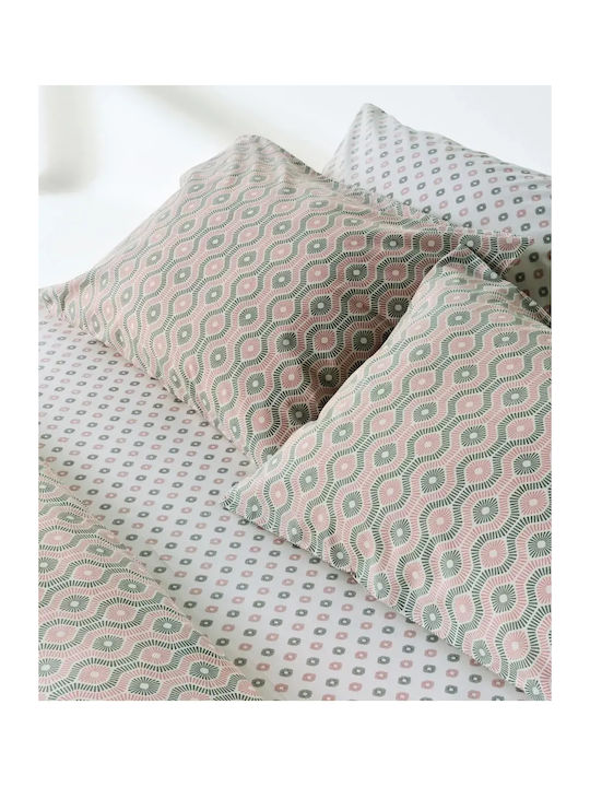 Kentia Trubi Bed Sheets Set Super-Double 240x270cm 4 Pieces