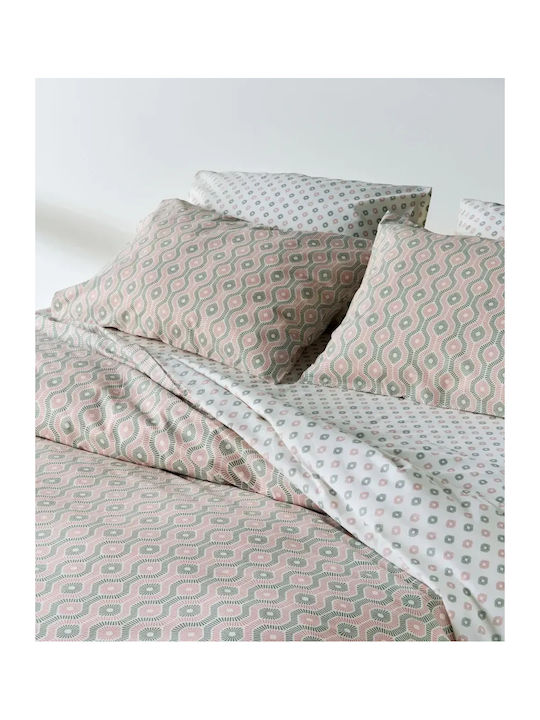 Kentia Trubi Bed Sheets Set Super-Double 240x270cm 4 Pieces