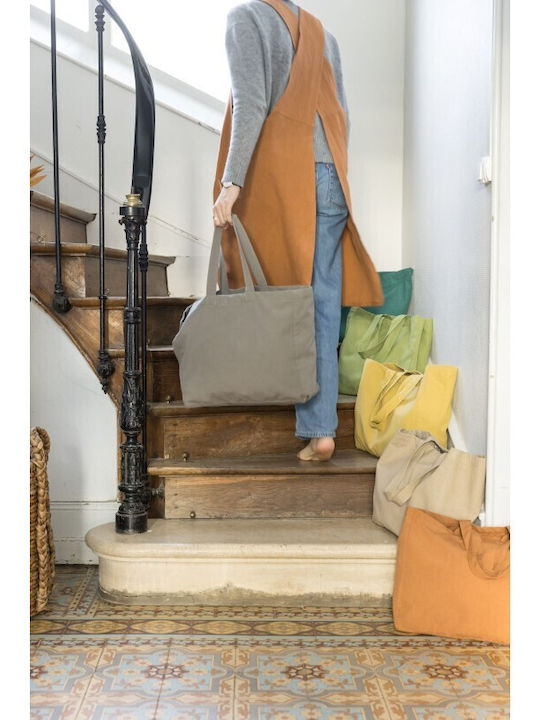 Τσαντα Ψωνια Winkler Grace Camel 40x35x15 100% Cotton