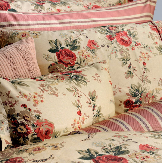 Down Town Home Плик За Завивка 100% Памучен Двойен 250x260 869 Antique Flower