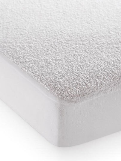 Sunshine Protective Cover Single with Skirt White 100x200+25cm