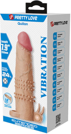 Pretty Love Penis Extension with Vibration