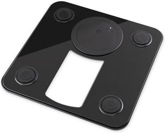 ETA Digitale Badezimmerwaage 150kg mit Körperfettmessung Schwarze ETA978190000