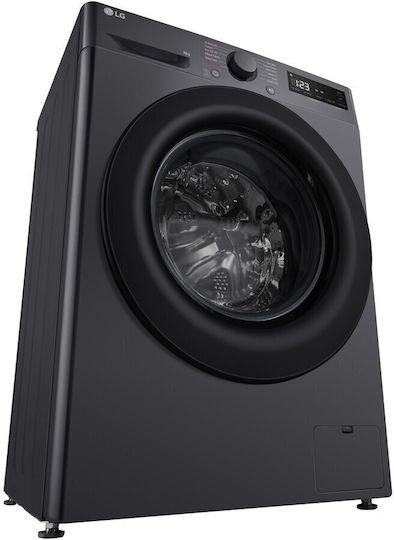 LG Waschmaschine 8kg mit Dampftechnologie 1200 Umdrehungen KI DD Gray F2WR508SBM