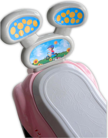 Car Ride On Pink Baby Push Walker