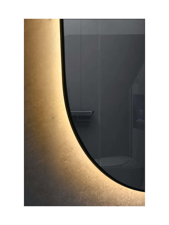 Polihome Καθρέπτης Τοίχου με Πλαίσιο 90x45cm