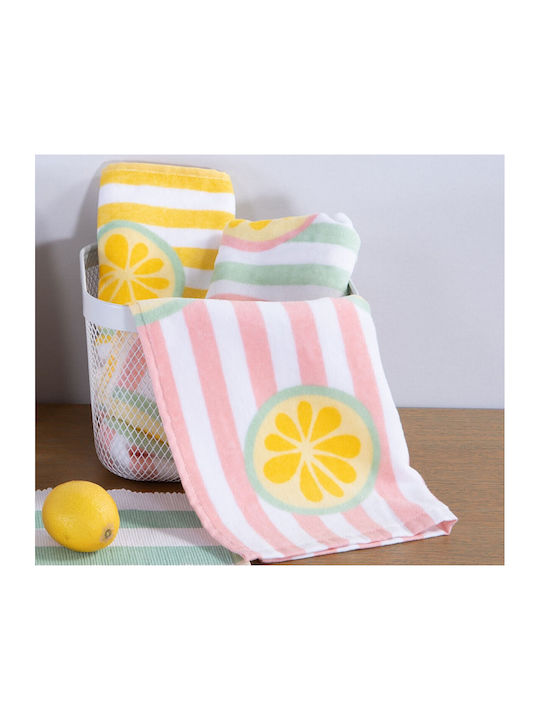 Nef-Nef Homeware Prosop de ceai din 100% bumbac în culoare verde 40x60cm Nef-Nef Homeware Prosop de ceai din 100% bumbac în culoare verde 40x60cm