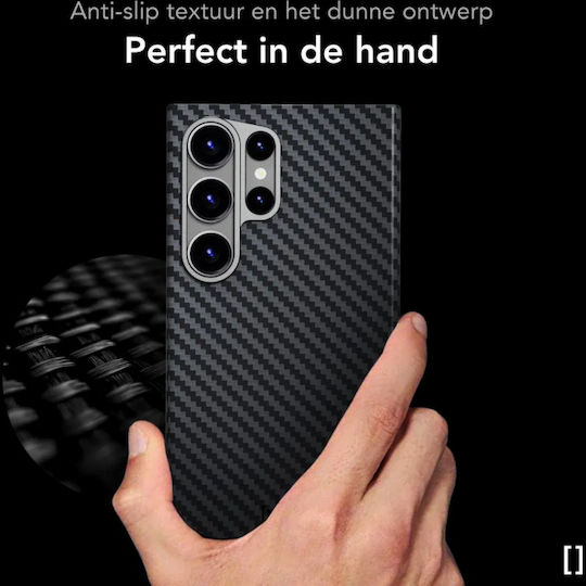 Nekit Handyhülle Kunststoff Aramidfaser 1mm Schwarz Galaxy S26 Ultra