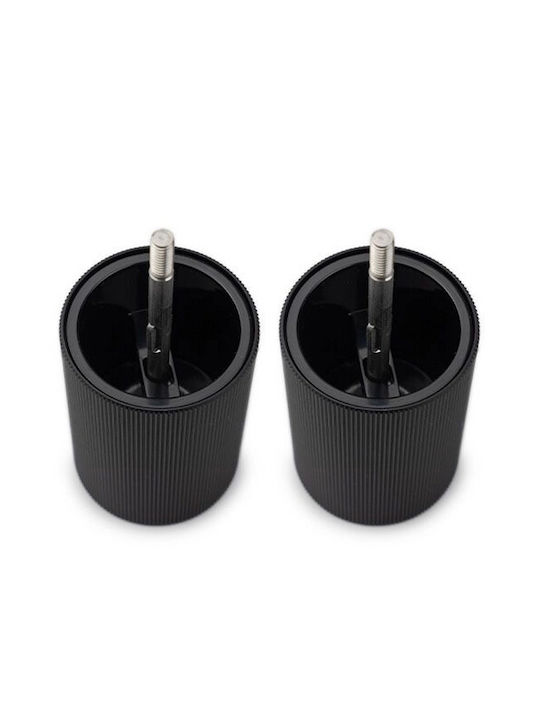 Peugeot Manual Salt Mill Wooden in Black Color 12cm